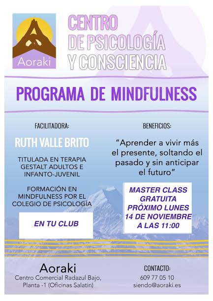 Master Class de Mindfulness