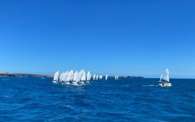 Doble cita para el equipo de Optimist del Club de Mar Radazul en Marina Rubicón