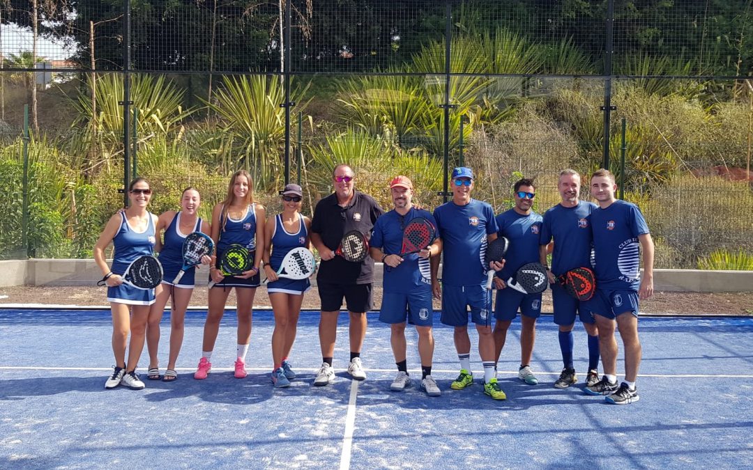 El equipo de pádel cierra su participación en la Liga Social Chanvergas