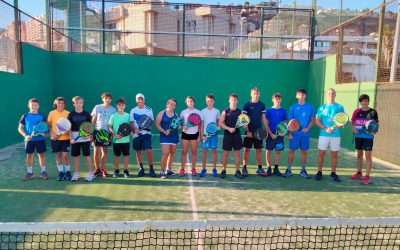 Éxito de los torneos fin de temporada de pádel de los más pequeños