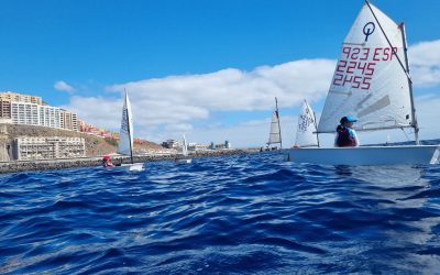 El Club de Mar Radazul, anfitrión de la segunda prueba de la Copa Cabildo de Optimist C