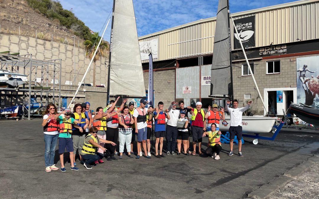 El Club de Mar Radazul acoge la actividad de vela inclusiva ‘Un Mar de Oportunidades’