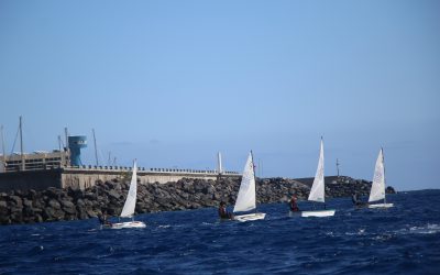 Doble cita para el equipo de Optimist del Club de Mar Radazul