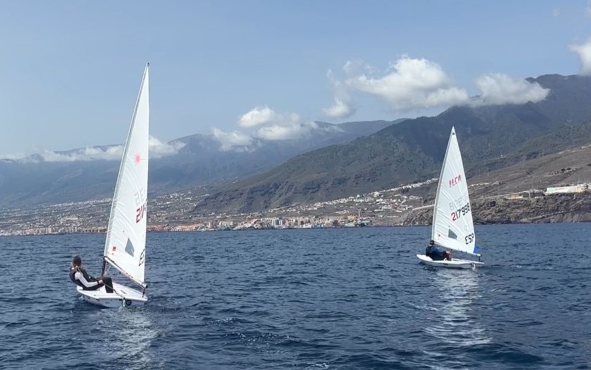 La flota de ILCA 6, al Campeonato de Canarias