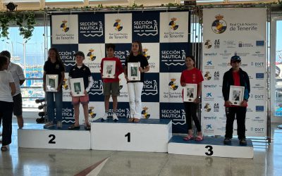 Pablo Sánchez, tercer Sub 13 en el Trofeo Asociación Canaria de Clubes Náuticos