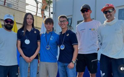 Miguel de Salamanca, tercero en el Campeonato de Gran Canaria de ILCA 4