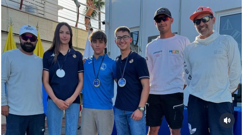 Miguel de Salamanca, tercero en el Campeonato de Gran Canaria de ILCA 4