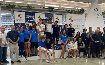 La flota de ILCA 6 del Club de Mar Radazul completa el Campeonato de Canarias