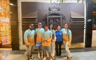 El equipo de ILCA del Club de Mar Radazul brilla en la Semana Olímpica