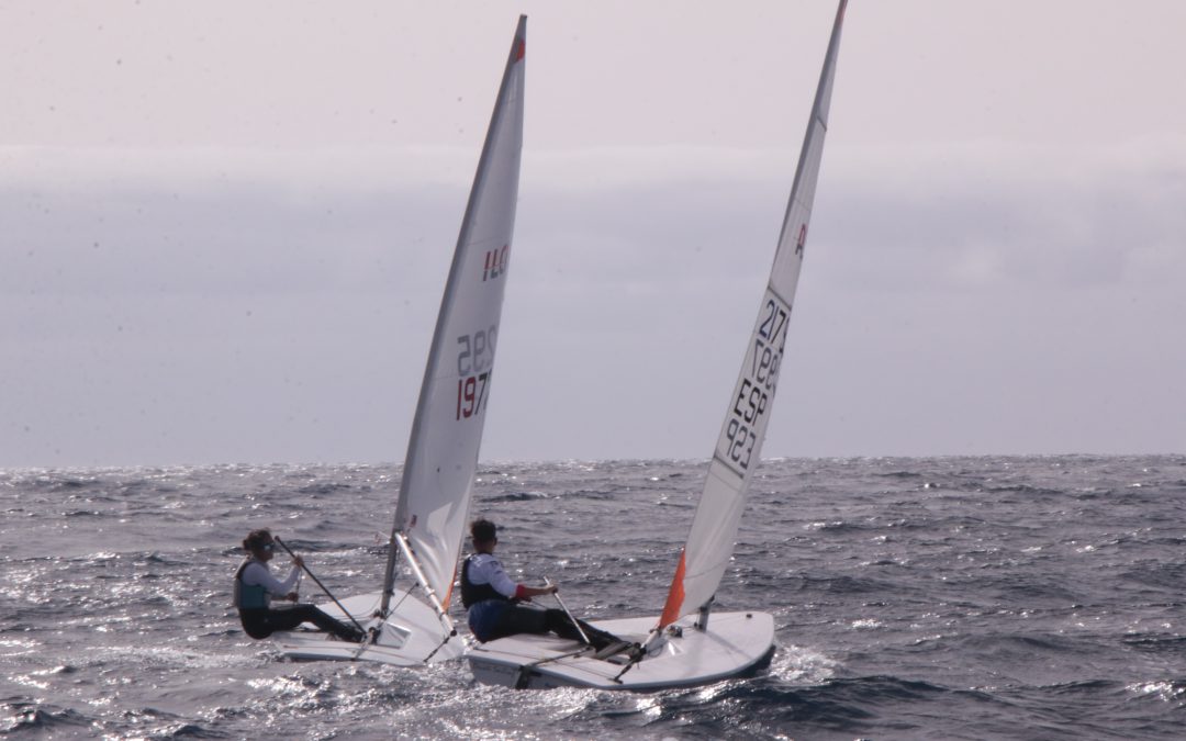 El Campeonato de Canarias, nueva cita para el equipo de ILCA 4 del Club de Mar Radazul