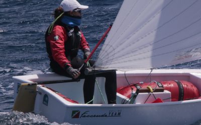 Julia Bazán, en la Cambrils Golden Coast Regatta