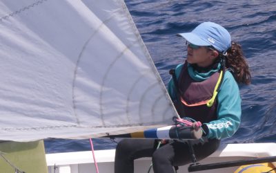 Julia Bazán, tercera en el Trofeo Presidente de Optimist