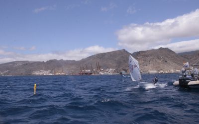 Sofía Hinken, séptima en el Campeonato de Gran Canaria de Optimist