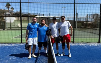 Contundente triunfo en la Liga Social Chanvergas de pádel