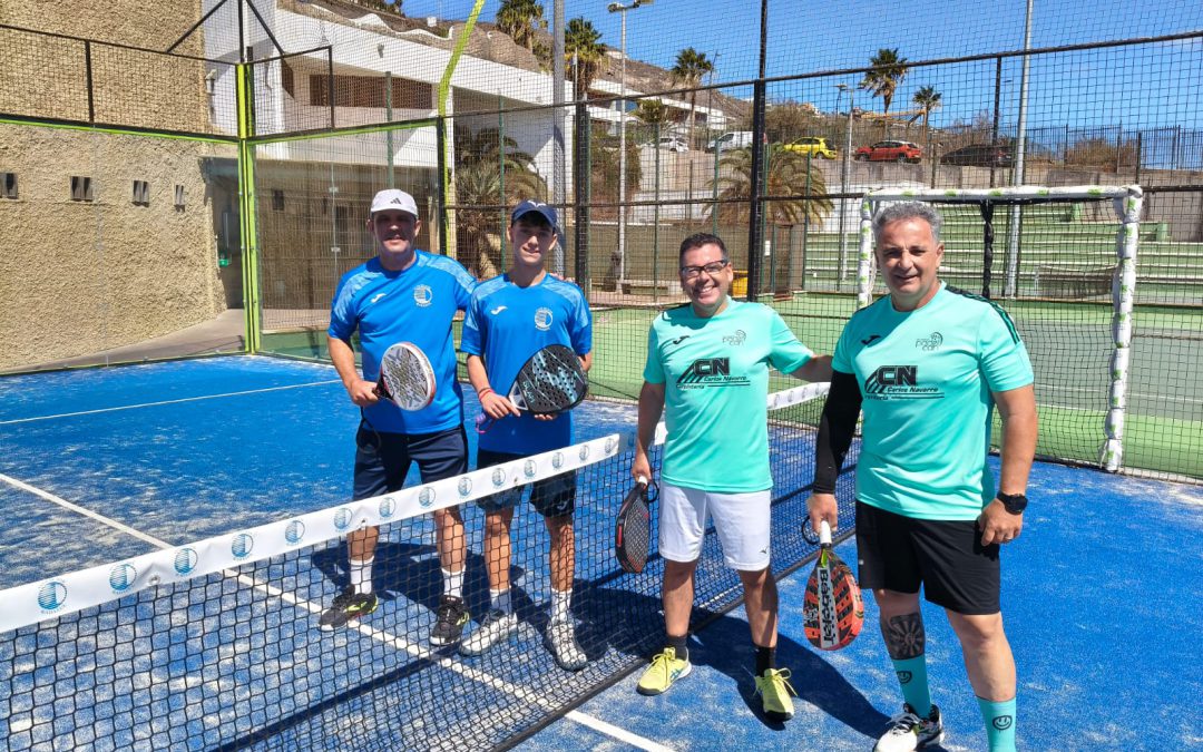 Nuevo triunfo en la Liga Social Chanvergas de pádel