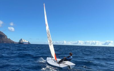 Termina la Copa de Canarias de ILCA 4 para Pablo Sánchez