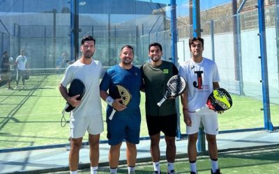 Pablo Jiménez, Enrique Jiménez y Alejandro Gómez brillan en el Open Young Edition Barceló de pádel