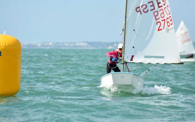 Papel protagonista para Julia Bazán y Sofía Hinken en el X Trofeo de la Hispanidad de Optimist