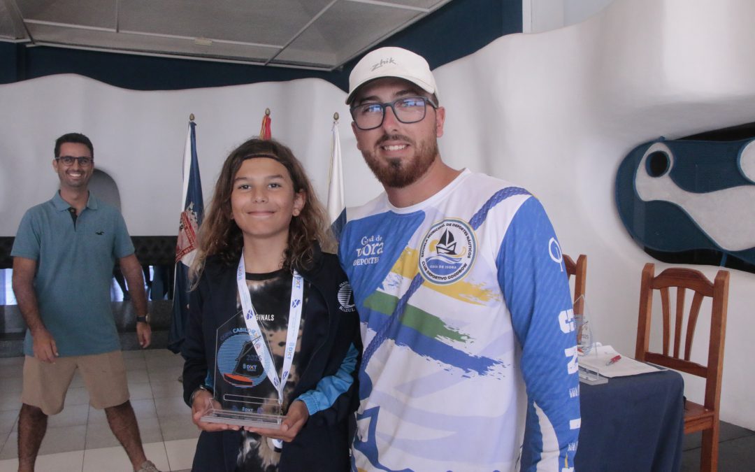 Alan Díaz se impone en la tercera prueba de la Copa Cabildo de Optimist C