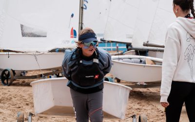 El Trofeo Manolo Pazos, primera cita del año para el Grupo 1 de Optimist del Club de Mar Radazul
