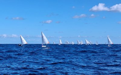 Un cuarto y un quinto puesto para los regatistas del Club de Mar Radazul en el Campeonato de Canarias de ILCA 4