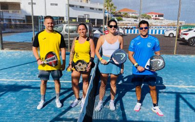 Nueva victoria para el Club de Mar Radazul en la Liga Social Chanvergas de pádel