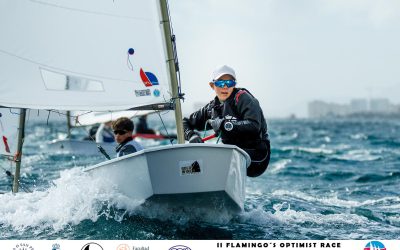 Olivia Bazán, segunda Sub 11 femenina en la II Flamingo’s Optimist Race