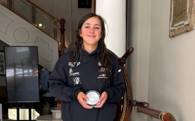 Julia Bazán, segunda en la Regata Abanca Ría de Vigo
