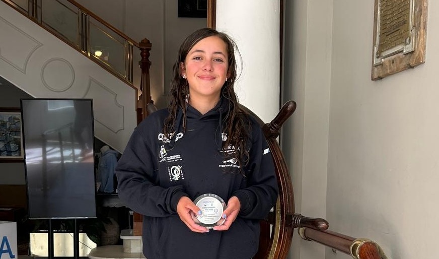Julia Bazán, segunda en la Regata Abanca Ría de Vigo
