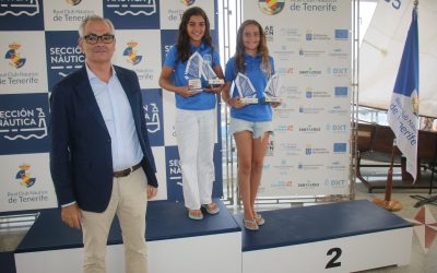 Media docena de podios para el Club de Mar Radazul en la Regata Puertos de Tenerife-Autoridad Portuaria