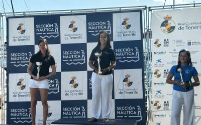 Julia Bazán, tercera Sub 16 en la Copa de Canarias de ILCA 4