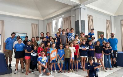 Los regatistas del RCNT dominan la primera prueba de la Copa Cabildo de Optimist C