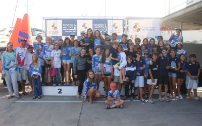 Sofía Hinken y Olivia Bazán, campeonas de Tenerife de Optimist